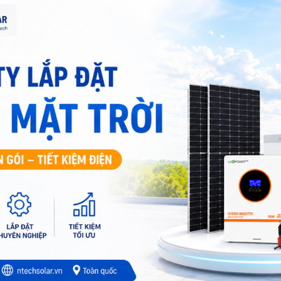 Công Ty Lắp Đặt Điện Mặt Trời: Combo Trọn Gói Tiết Kiệm Điện