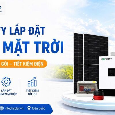 Công Ty Lắp Đặt Điện Mặt Trời: Combo Trọn Gói Tiết Kiệm Điện