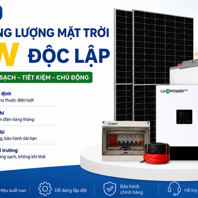 Những gia đình nào nên sử dụng bộ năng lượng mặt trời 3kW độc lập?