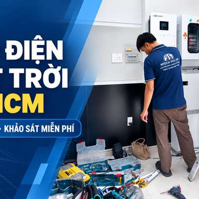 NTech Solutions lắp điện mặt trời TPHCM tư vấn, khảo sát miễn phí