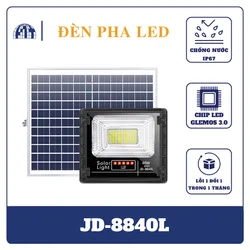 Đèn pha năng lượng mặt trời JD-8840L