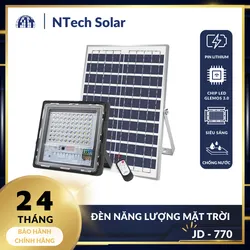 Đèn pha LED năng lượng mặt trời Jindian JD-770 Công suất 70W