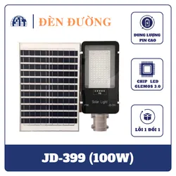 JD-399 Đèn đường LED năng lượng mặt trời Jindian Công suất 100W