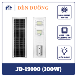 JD-19100 Đèn đường led năng lượng mặt trời 100W