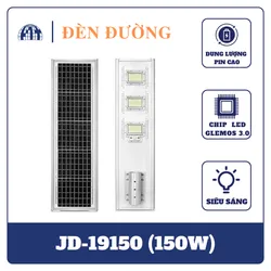 JD-19150 Đèn đường Led năng lượng mặt trời Jindian Công suất 150W