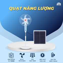 Quạt Năng Lượng Mặt Trời Jindian JD188L