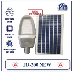 Đèn năng lượng mặt trời 200W JD-200 New