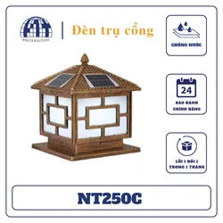 Đèn trụ cổng năng lượng mặt trời NT250C