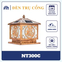 Đèn trụ cổng năng lượng mặt trời NT300C