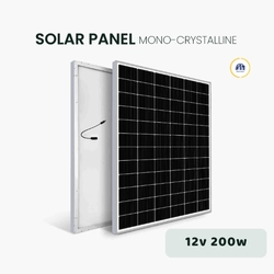 Tấm pin năng lượng mặt trời 12v 200w