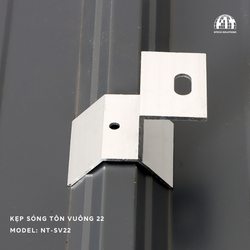 Kẹp Sóng Tôn vuông 22