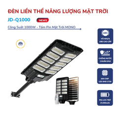 Đèn năng lượng mặt trời liền thể 1000w JD-Q1000