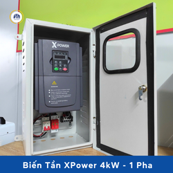 Biến tần bơm năng lượng mặt trời XPower 4kW 1 pha