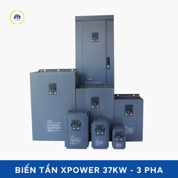 Biến Tần Bơm Năng Lượng Mặt Trời XPOWER 37kW 3 Pha