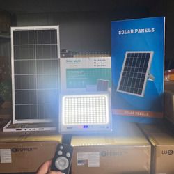 Đèn năng lượng mặt trời chống chói Solar Light 300w NT-SA300