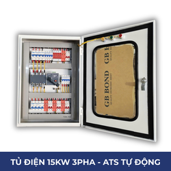 Tủ điện năng lượng mặt trời Hybrid 15kw 3 Pha