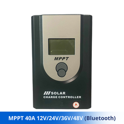 Bộ Điều Khiển Sạc Năng Lượng Mặt Trời MPPT 40A 12V/24V/36V/48V (Bluetooth)