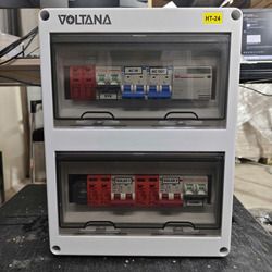 Tủ Điện Nhựa Hybrid 6kW Contactor 63A Chuyển Nguồn Nhanh