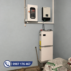 (2 TRIỆU - 2 TRIỆU 5 TIỀN ĐIỆN) Hệ thống điện mặt trời Hybrid 6kW có Lưu trữ 15,36kWh lắp đặt trọn gói
