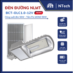 Đèn đường năng lượng Blue Carbon 56W mã BCT-OLC1.0-12V
