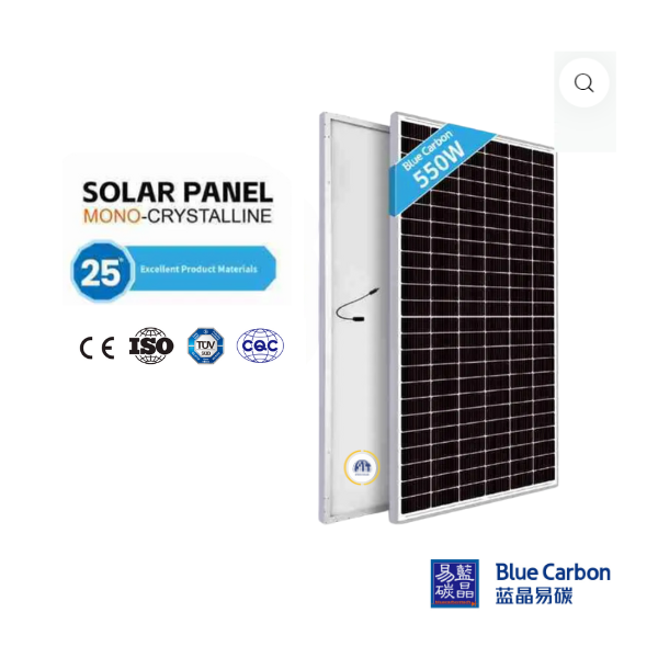 Tấm Pin Năng Lượng Mặt Trời 550W